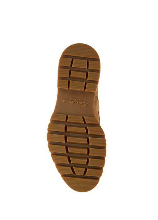 Taba Kemer Detaylı Kadın Süet Loafer - Görsel 5