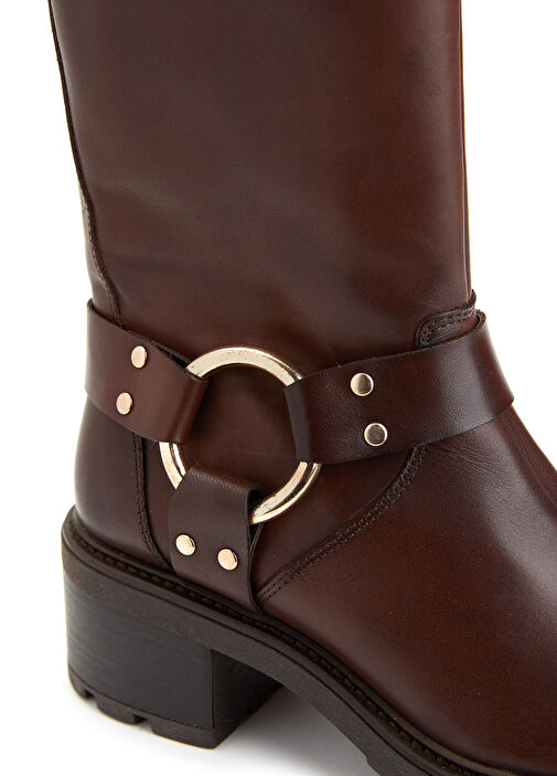 Divarese Divarese Kahverengi Kadın Deri Bot Beymen'de! Kahverengi - 7. görsel