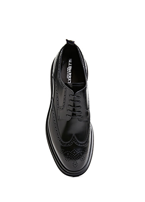 Siyah Erkek Deri Ayakkabı - Görsel 5