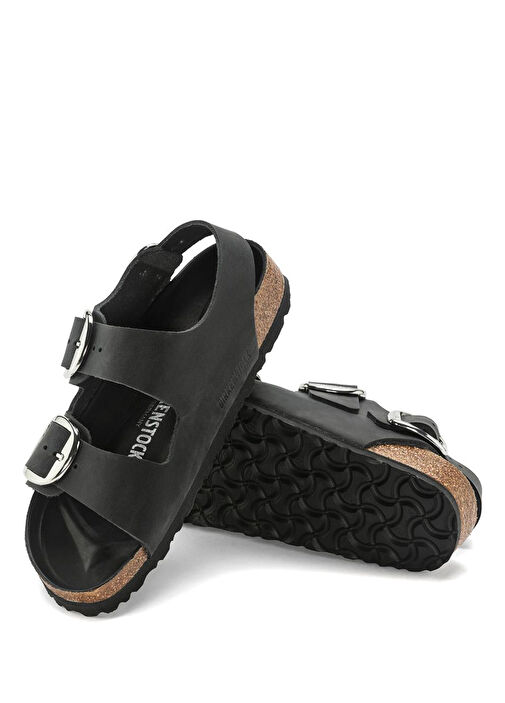 Milano Siyah Kadın Sandalet - Görsel 4