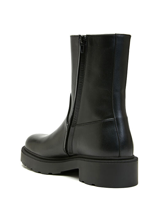 Nobilis Siyah Kadın Deri Bot - Görsel 4