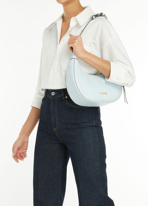 Love Moschino Açık Mavi Kadın Ladder Stitch Açık Mavi Kadın Omuz