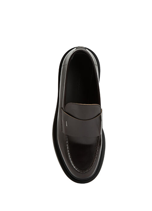 Jacob Bordo Erkek Deri Loafer - Görsel 5