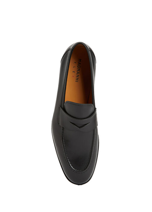 Siyah Erkek Deri Loafer - Görsel 5
