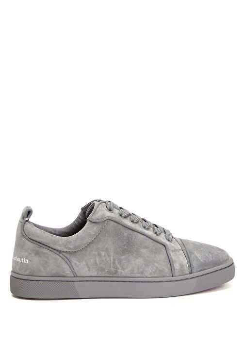 grey low top louboutin mens