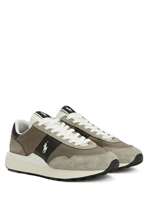 Gri Erkek Deri Sneaker - Görsel 4