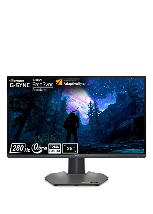 Dell - G2524H 25 inch 280Hz 0.5ms Full HD Adaptive Sync Fast