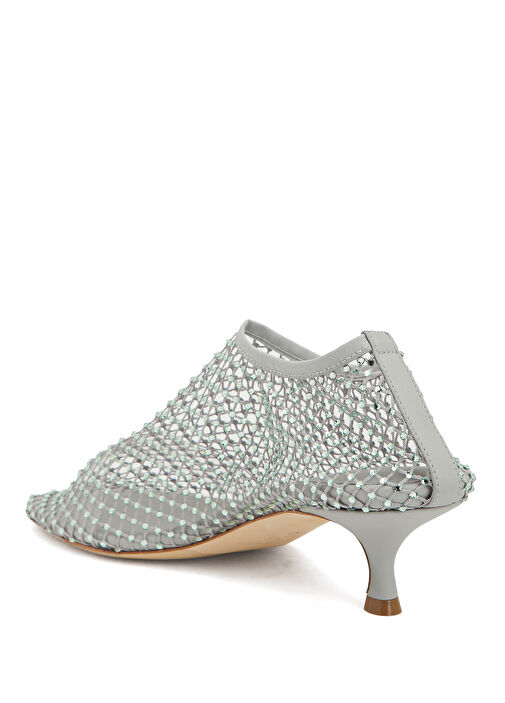 Koyu Gri Topuklu Ayakkabı - Görsel 4