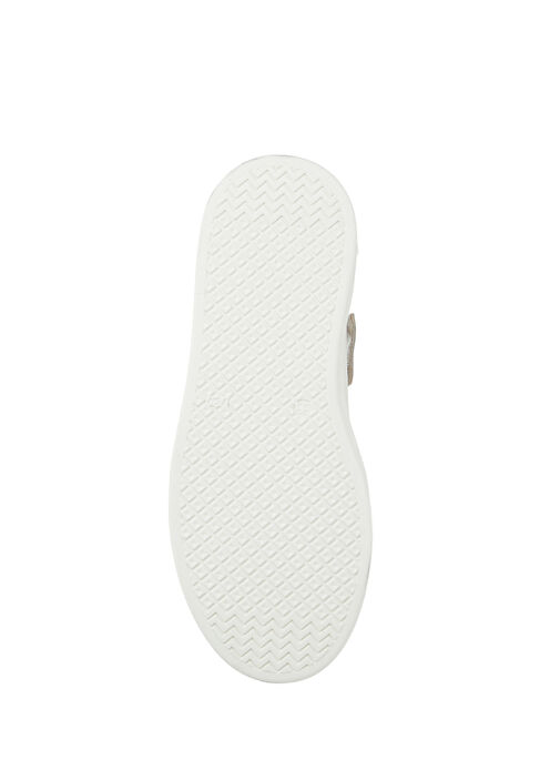 Kırık Beyaz Erkek Çocuk Deri Sneaker - Görsel 6