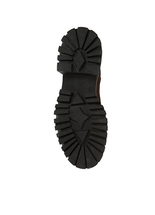 Kahverengi Kadın Süet Deri Bot - Görsel 6