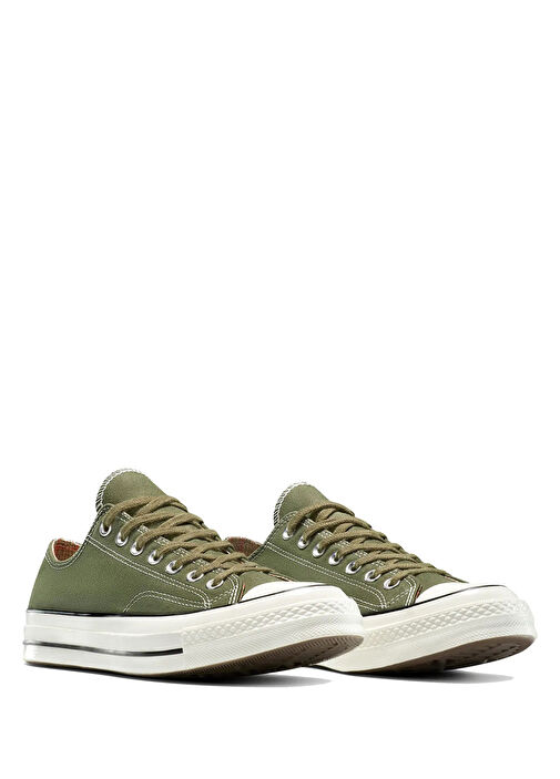 Chuck 70 Houndstoothed Haki Kadın Sneaker - Görsel 3