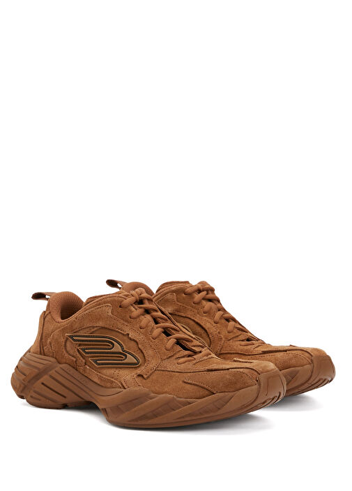 Taba Kadın Deri Sneaker - Görsel 3