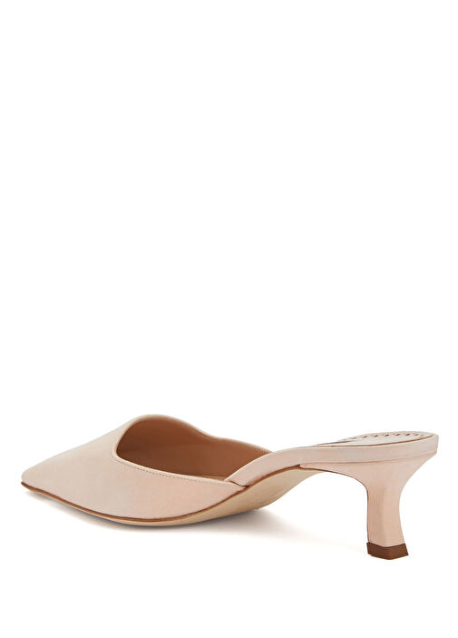 Moiramu Şampanya Kadın Süet Terlik - Görsel 4