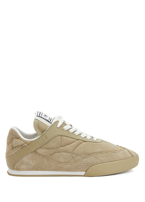 Kick Bej Kadın Süet Sneaker - Görsel 2