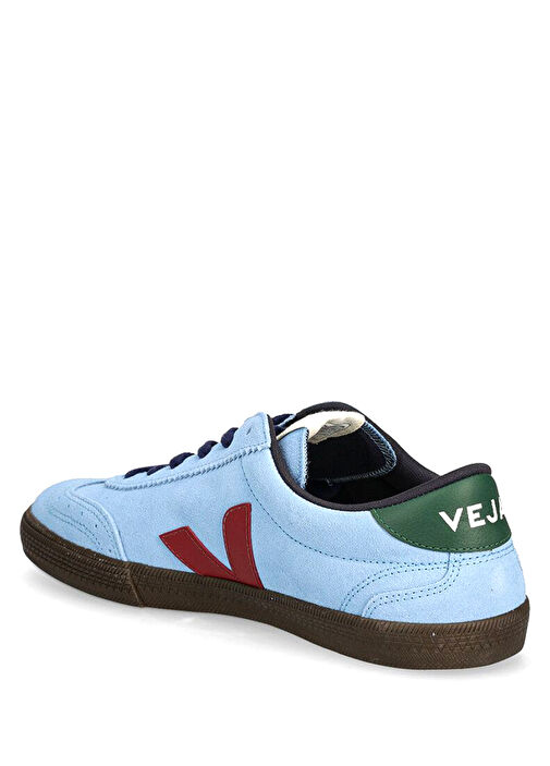 Volley Mavi Erkek Süet Sneaker - Görsel 4