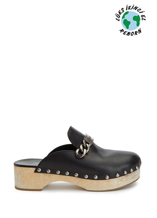 Beymen Reborn Beymen Reborn Siyah Miu Miu Kadın Terlik Sandalet & Terlik | Beymen Siyah - 2. görsel