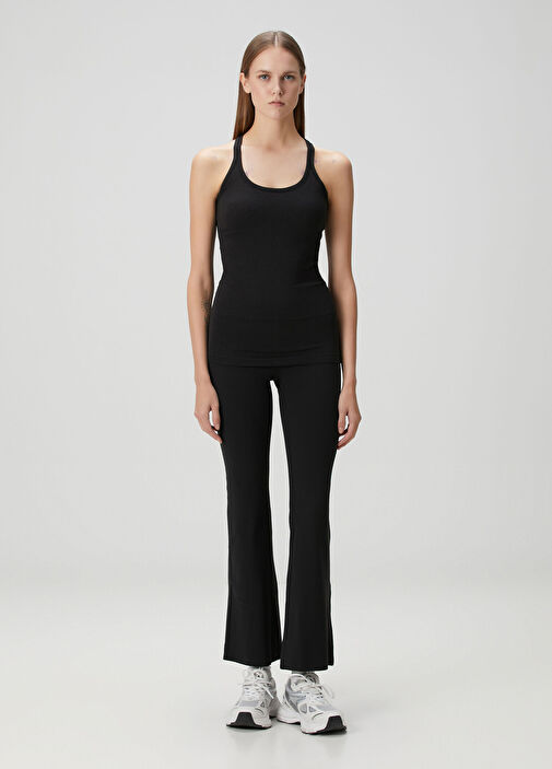 Groove Nulu High Rise Flare Siyah Tayt