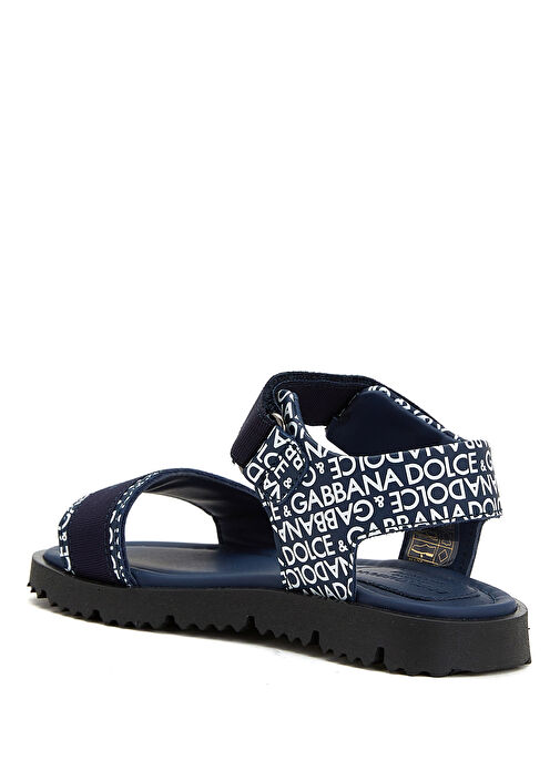 Mavi Logo Desenli Erkek Çocuk Sandalet - Görsel 4