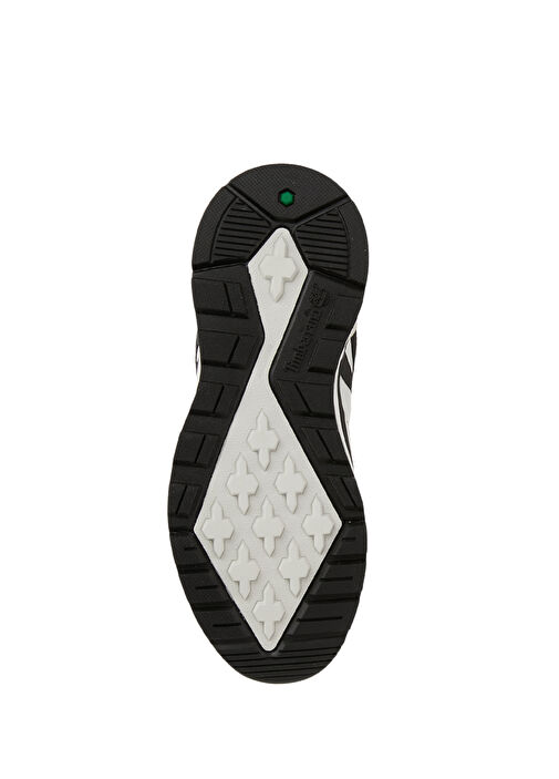 Euro Trekker Beyaz Siyah Çocuk Deri Sneaker - Görsel 6