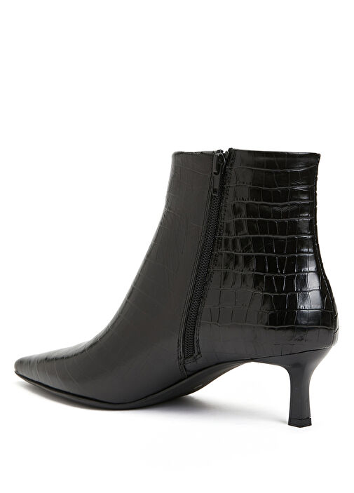 Divarese Divarese Siyah Kadın Deri Bot Beymen'de! Siyah - 4. görsel