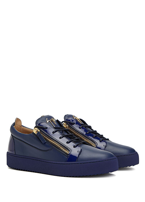 Giuseppe Zanotti Lacivert Erkek Frankie Lacivert Erkek Deri