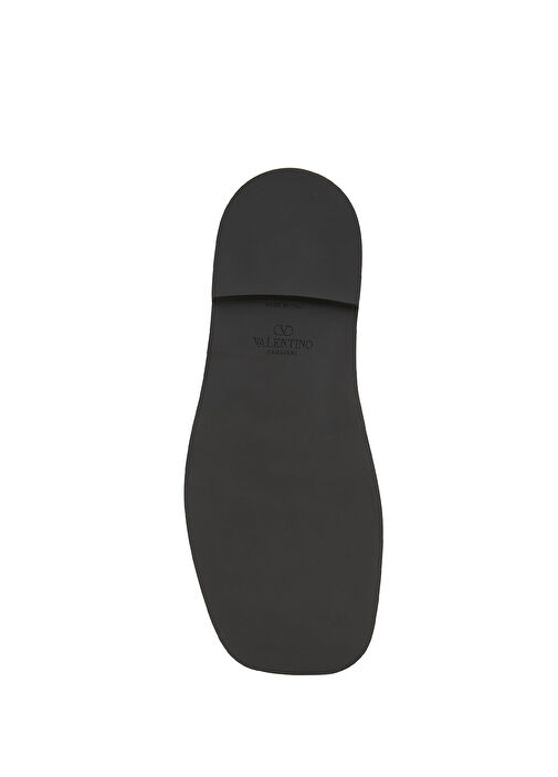 Viva Superstar Siyah Kadın Deri Terlik - Görsel 6