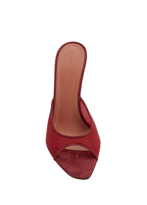 Alexa Mesh Bordo Kadın Terlik - Görsel 5