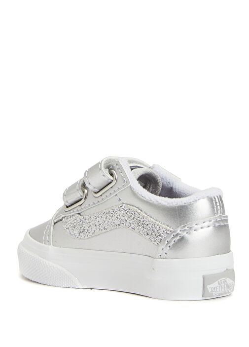 Old Skool Açık Gri Bebek Sneaker - Görsel 4