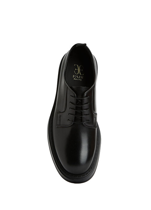 Siyah Erkek Deri Ayakkabı - Görsel 5