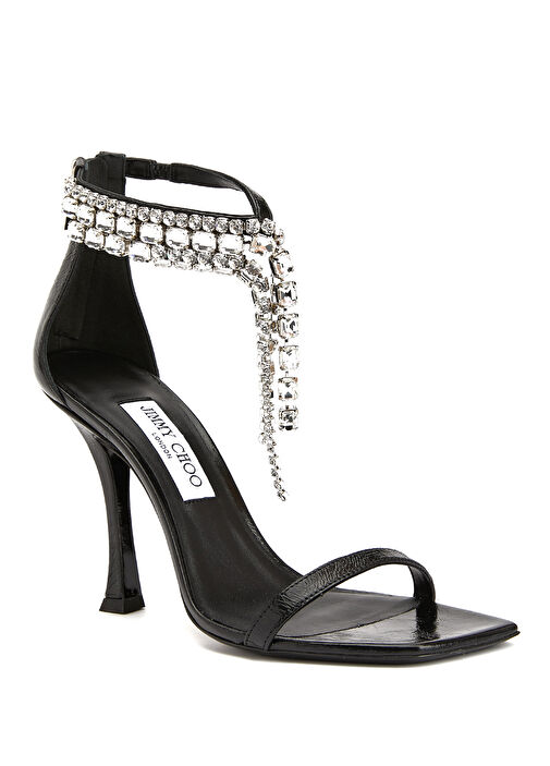 Verity Siyah Kadın Deri Sandalet - Görsel 3