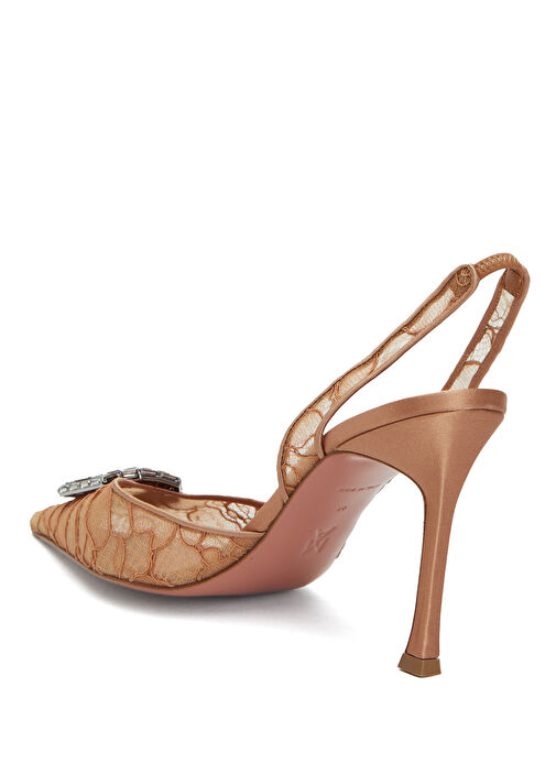 Amina Muaddi Topuklu Ayakkabı - Görsel 4