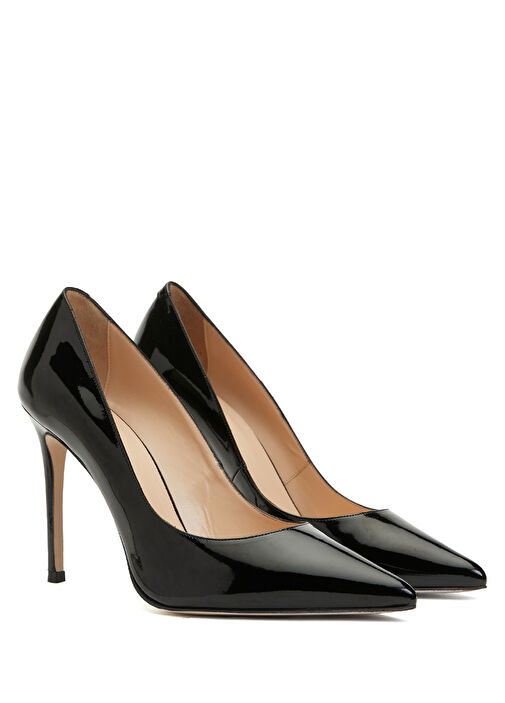 Siyah Rugan Stiletto - Görsel 3