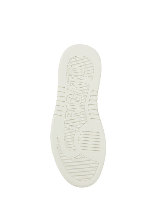 Dice Krem Kadın Deri Sneaker - Görsel 6