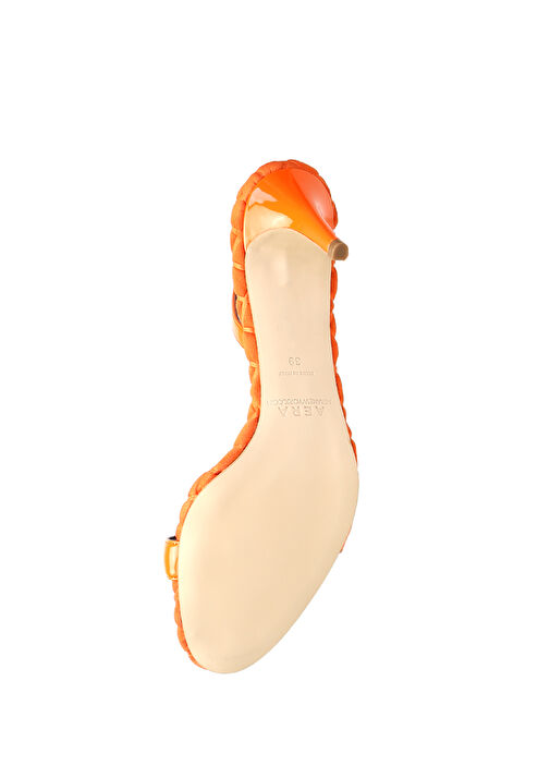 Claudia Turuncu Kadın Sandalet - Görsel 6