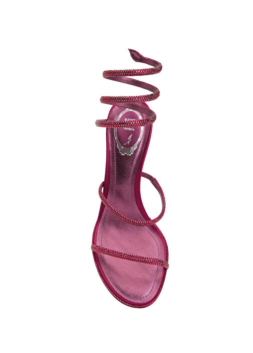 Bordo Kadın Sandalet - Görsel 5