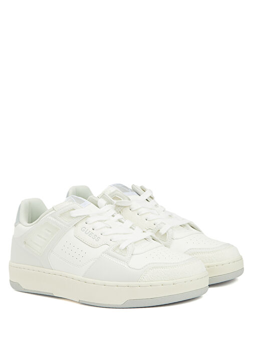 Vincent Beyaz Gri Erkek Sneaker - Görsel 3