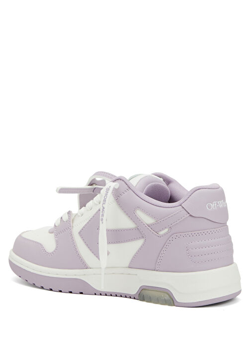 Out Of Office Beyaz Lila Kadın Sneaker - Görsel 4