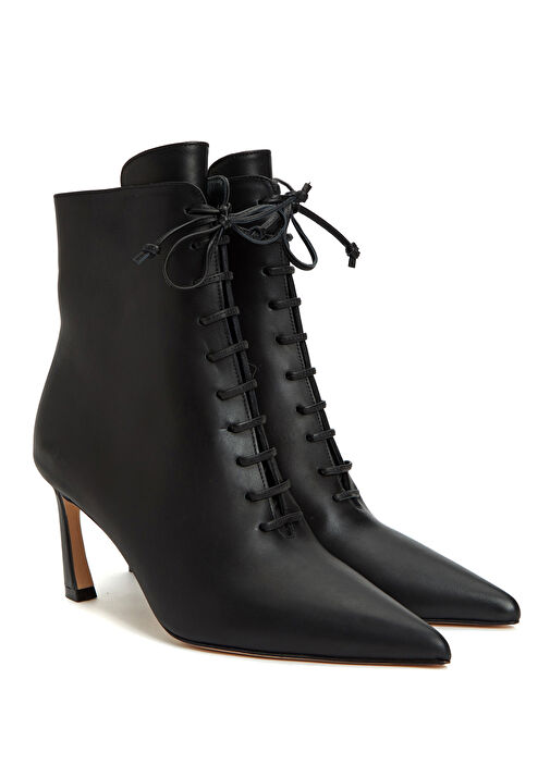 Siyah Kadın Deri Bot - Görsel 3