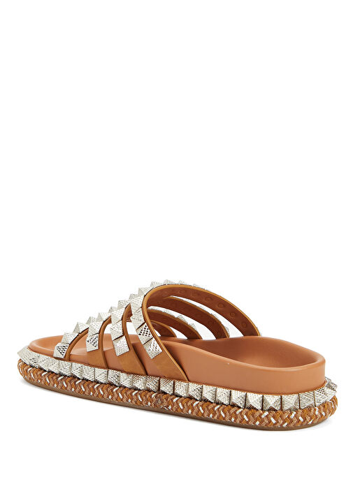 Pyra Hallulia Kadın Deri Terlik - Görsel 4