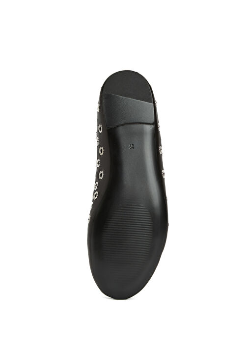 Siyah Deri Babet - Görsel 6