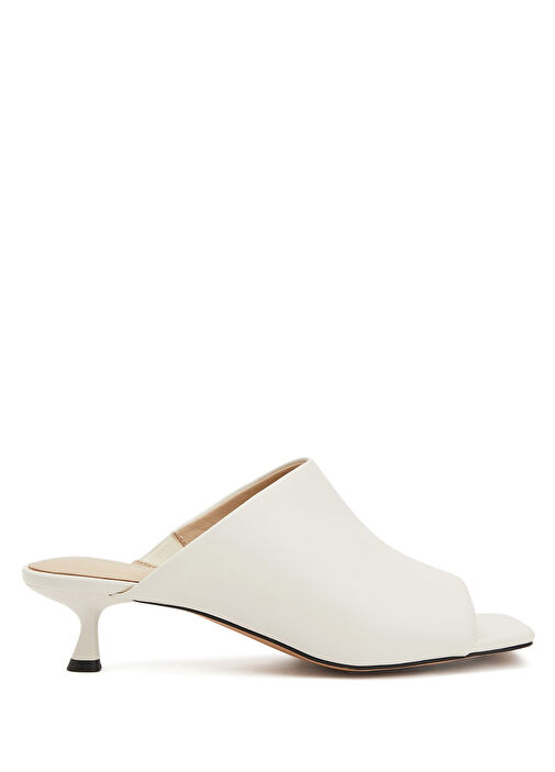 Beyaz Kadın Terlik - Görsel 2