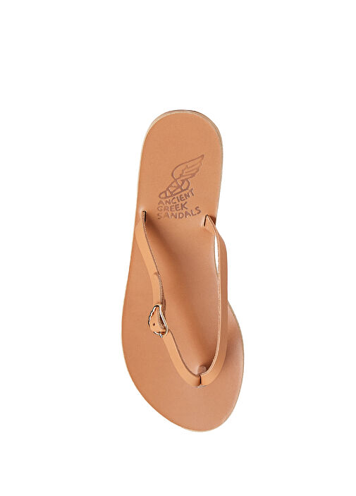 Naturel Kadın Deri Terlik - Görsel 5