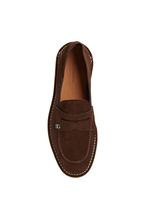 Dolce&gabbana Dolce&gabbana Florio Kahverengi Erkek Süet Loafer Beymen'de! Kahverengi - 5. görsel