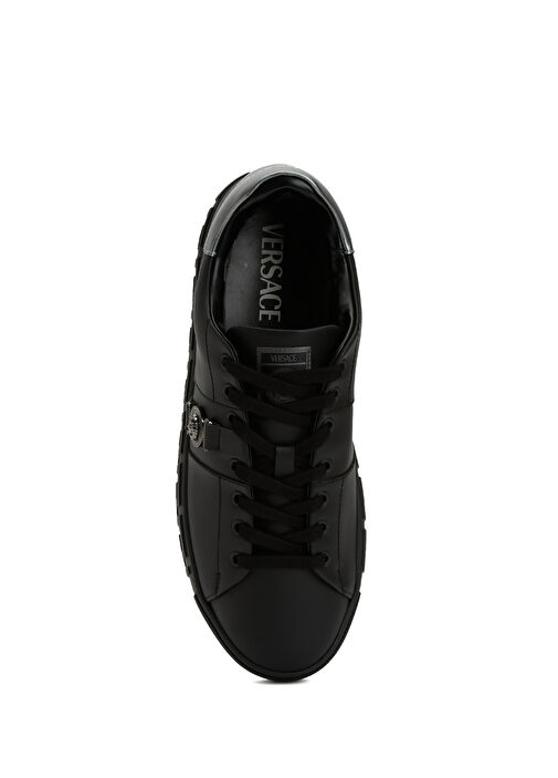 Greca Siyah Logo Tokalı Erkek Sneaker - Görsel 5