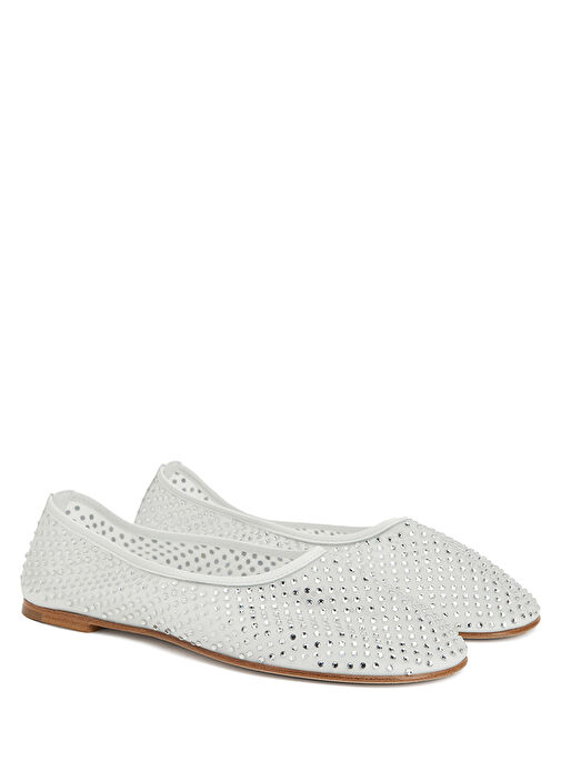 Balla Strass Taş Detaylı Babet - Görsel 3