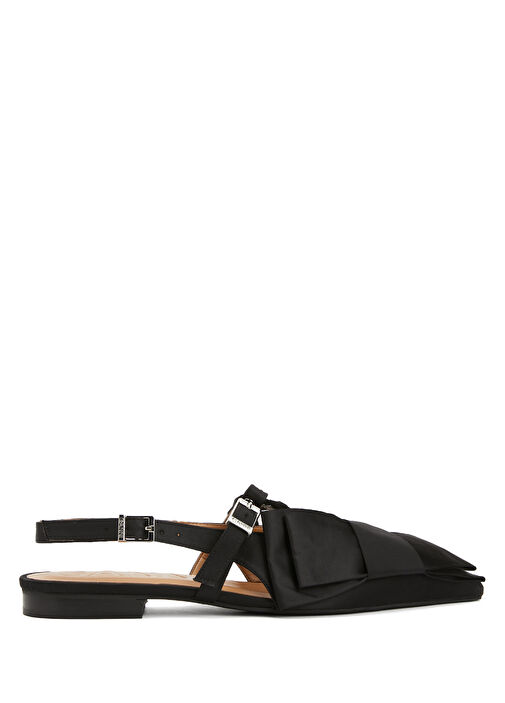 Big Bow Siyah Kadın Babet - Görsel 2