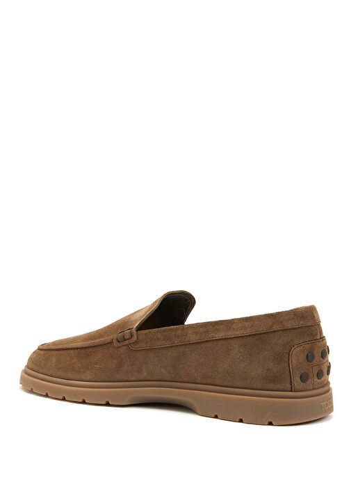 Açık Kahverengi Erkek Deri Loafer - Görsel 4