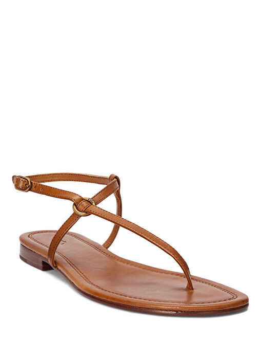 Taba Kadın Deri Sandalet - Görsel 3