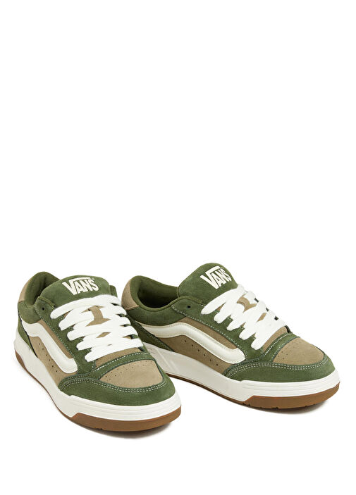 Hylane Yeşil Erkek Süet Sneaker - Görsel 3