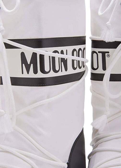 Moon Boot Moon Boot Icon Siyah Beyaz Kadın Kar Botu Beymen'de! Siyah Beyaz - 5. görsel